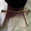 Collar Bar Ball end Gold