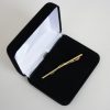 Collar bar etched Gold
