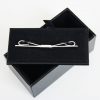 Collar bar ribbed silver