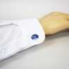 Blue Oval Harlequin Cufflinks