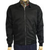 Harrington Black Raglan