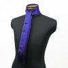 Tootal Vintage Navy & Red Polka Dot Silk Scarf