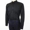 Plain Black JTG Button down