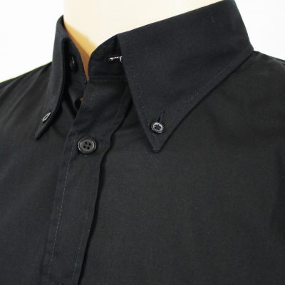 Plain Black JTG Button down