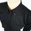 Plain Black JTG Button down