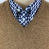 Tan Lambswool V neck