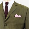 Silk Pink pocket square