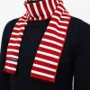Breton stripy Red/Ecru