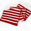Breton stripy Red/Ecru