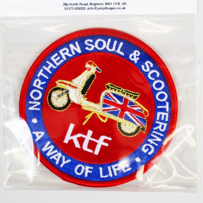 ktf Scooter Round Patch