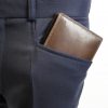 Dents Wallet Chocolate / Cobalt 5201