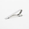 Tie bar clip silver