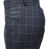 Navy POW Grey Over Check